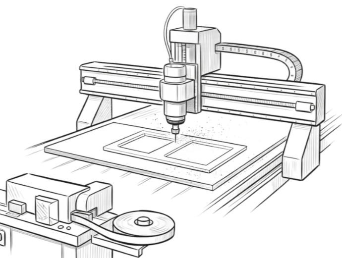 Production Process - Plans Machined